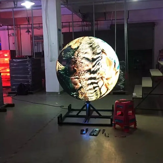 Customization LED Ball Flexible LED Display Waterproof Display Spherical Display LED Globe Shape LED Screen
