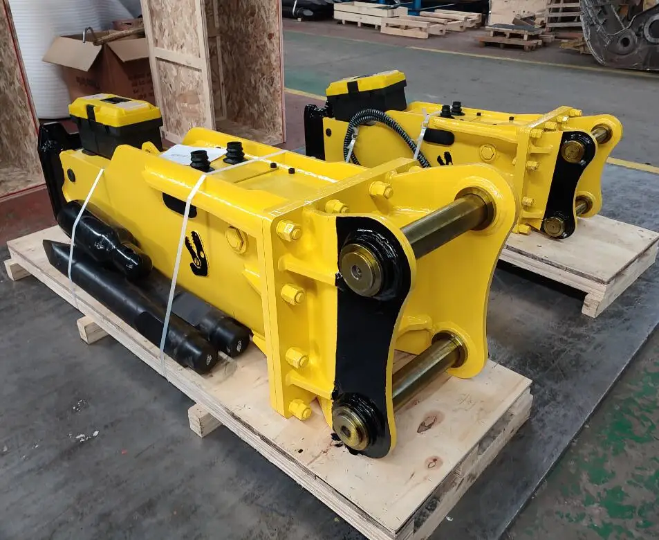 Rsbm Demolition Box Slienced Excavator Hydraulic Rock Breaker Hammer ...