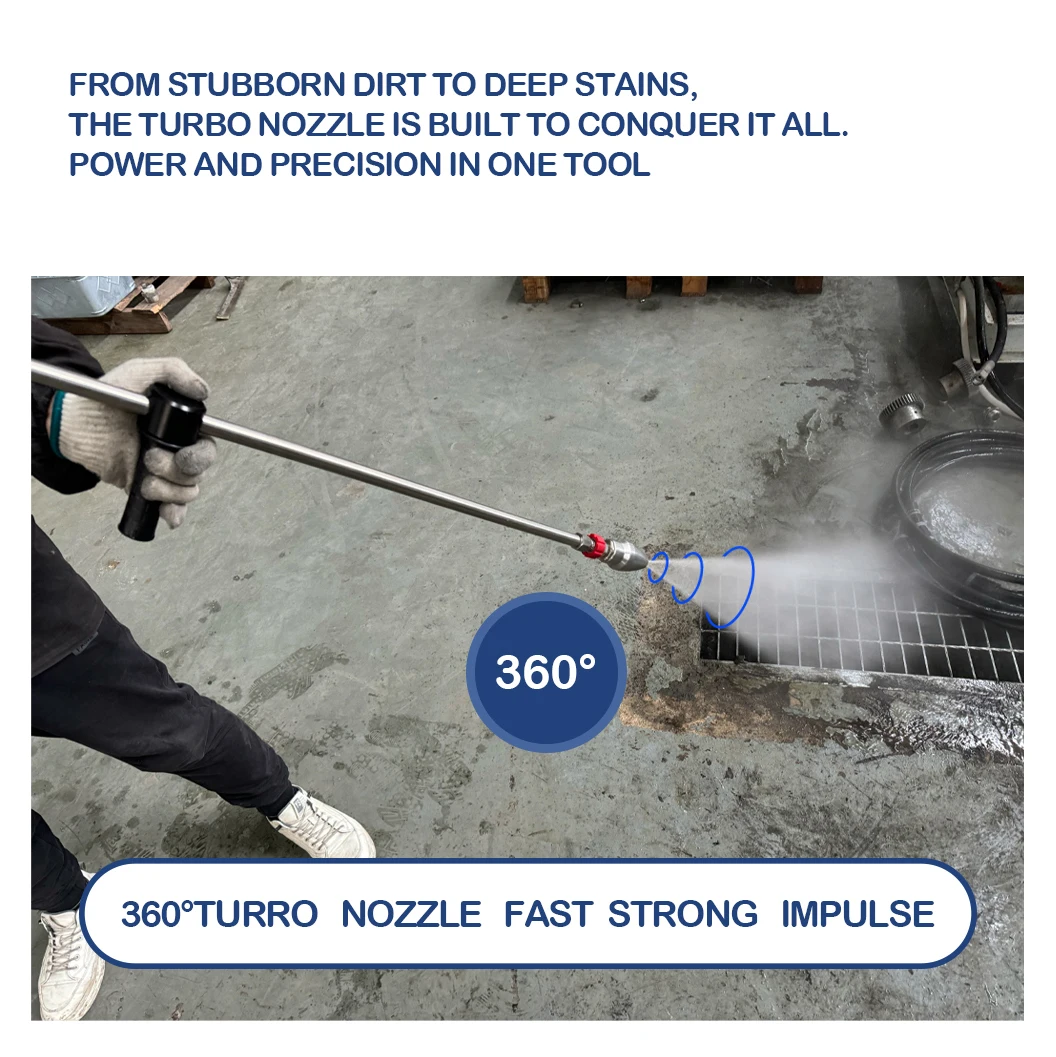 440V/60Hz 18kW 500bar 7250psi 18L/min Ship Deck Cleaning, Building Cleaning High-pressure Washer for rust Removal and Deburring