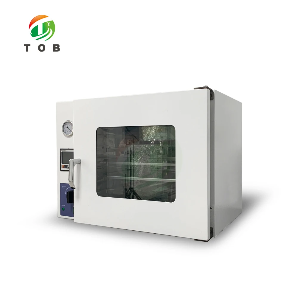 DZF 6050 Small Battery Laboratory Vacuum Drying Dryer Oven Equipment With Pump