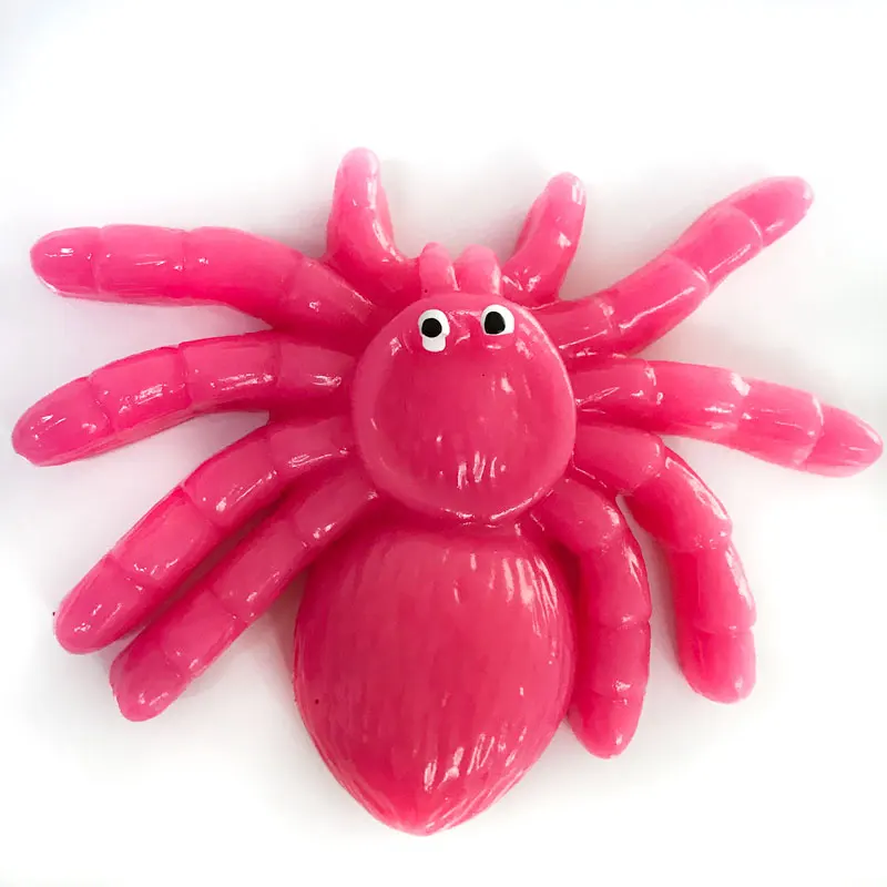 Prank Crawl Spider Toy - Soft, Sticky, and Fun for Kids