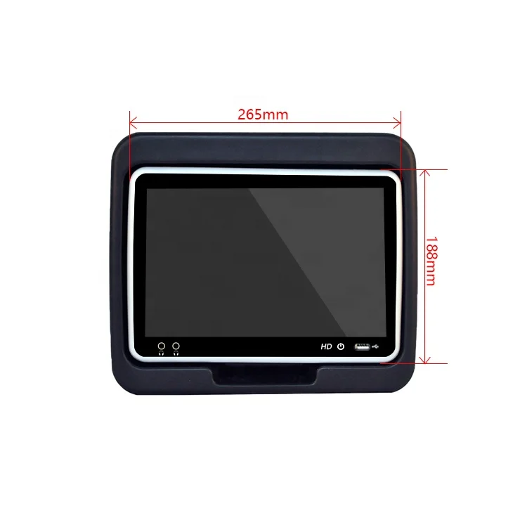 WIreless Bus Seatback Monitor Android Touch Screen coach Seat HD Luxury Cruise Simulator Entertainment VOD System