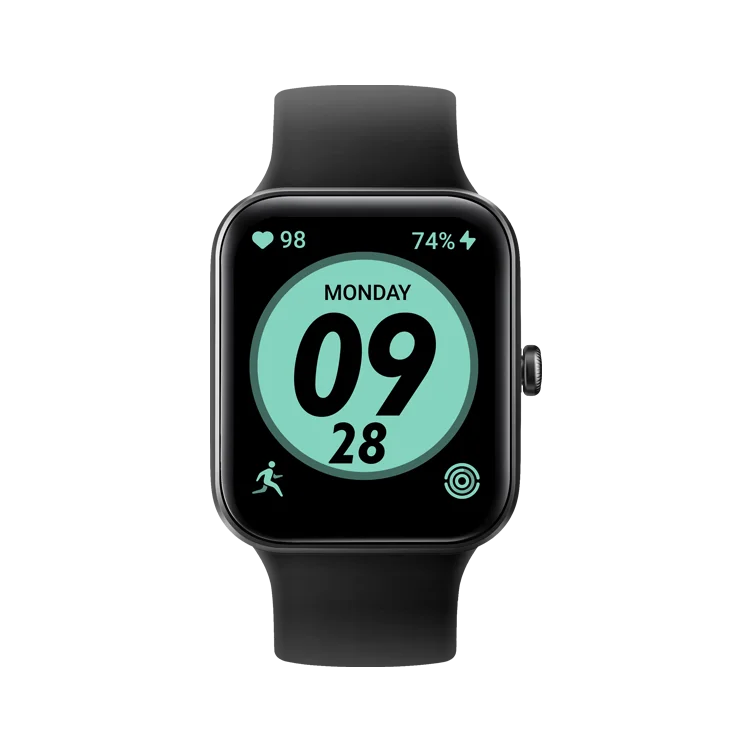 Health Partner Silicone Smart Watch Widely Used Sleep Monitor with Call Reminder Dial Call Heart Rate Tracker Features
