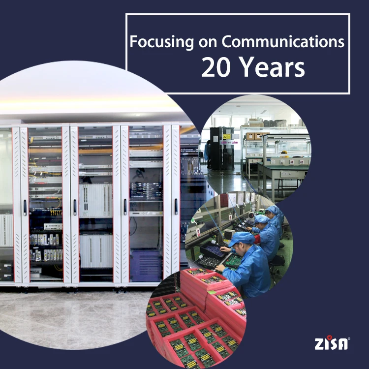 ZISA Optical transmitter and receiver fiber multiplexer mux pdh equipment Super PDH Gigabit Ethernet and 16E1