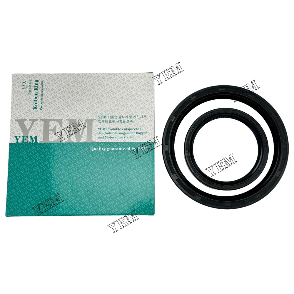 A498BT1 Crankshaft Front Rear Oil Seal for Xinchai Tractor Excavator Mowers Engine Repair Parts for Xinchai Crankshaft Seal