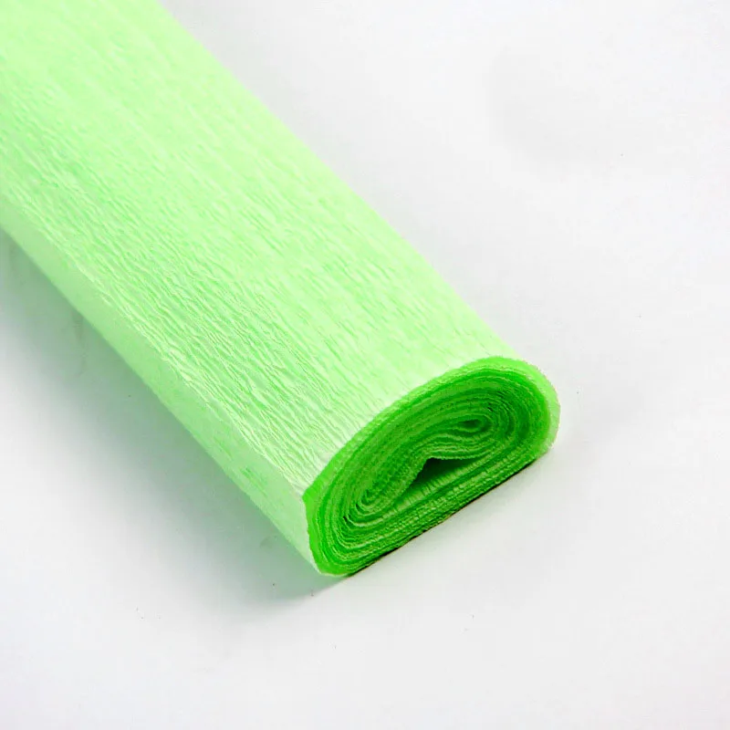 Light Green Crepe Paper