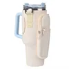 White beige with pocket and key holder