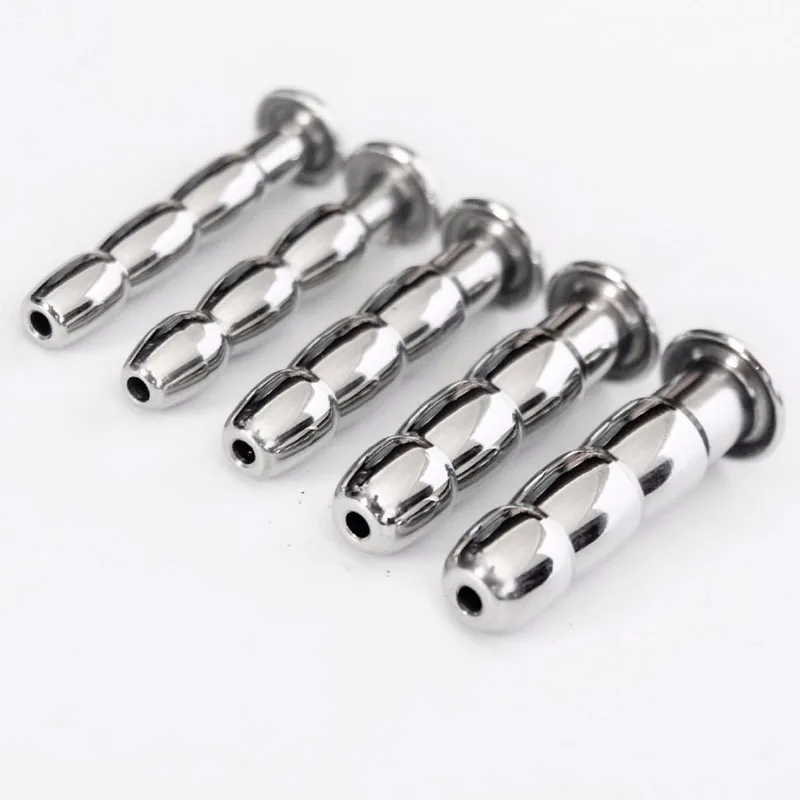 Free Custom Box - Steel Urethral Dilation Sound Stimulators Penis Plug Rod Sex Toys for Men Insert Catheter Dilators