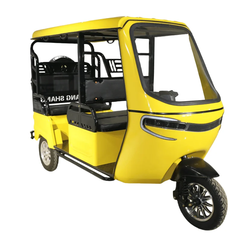 Motorlized Rickshaw Indian Electric Rickshaw For Passenger Use Battery Powered Taxi Chinese ...