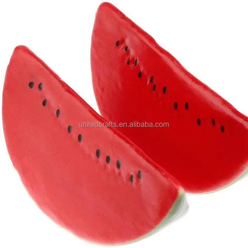 Styrofoam Watermelon Faux Watermelon Slices Fake Fruit Model Fake ...