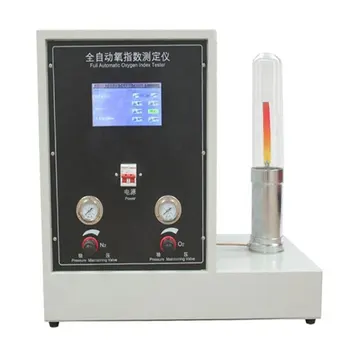 JF-5 Oxygen Index Tester for Plastic Automatic Combustion Tube Limit Oxygen Index Tester