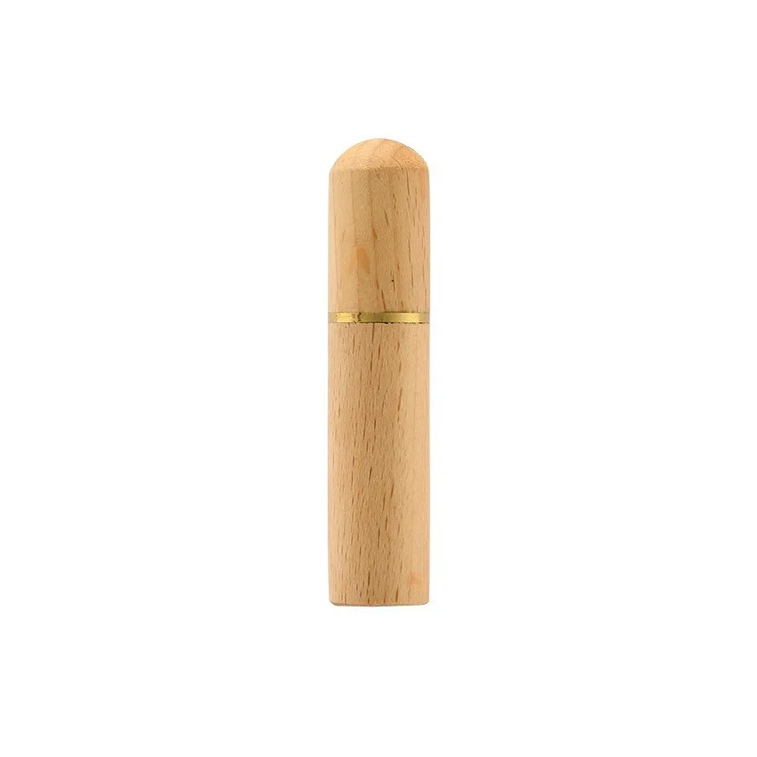 Toothpick Portable Brass Blind Man Wooden Sandalwood Needle Thread Tube - Image 6