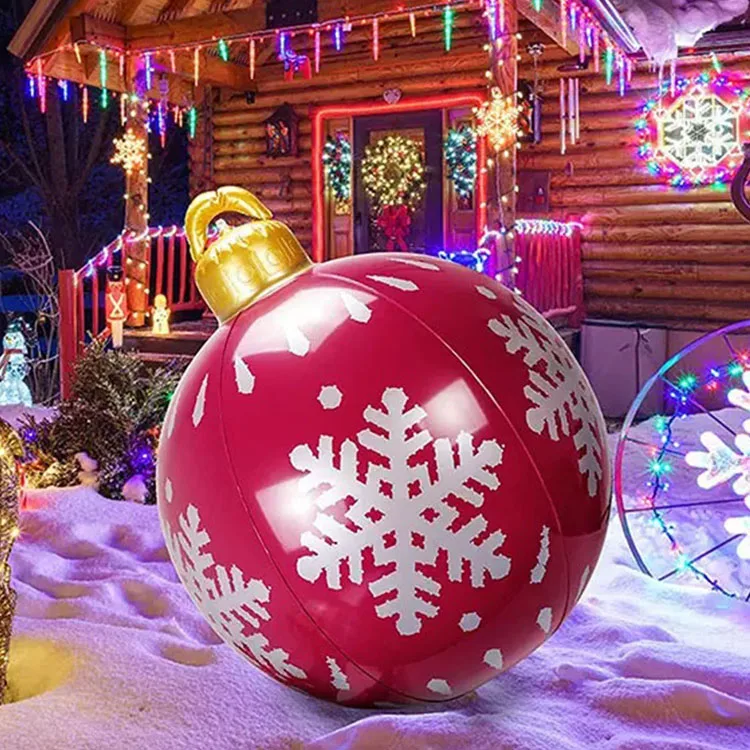 Large Outdoor Inflatable Blow Up Ornaments Yard Decorations 60cm Big 