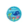 9 Ballena Azul Inglesa Feliz Cumpleaños