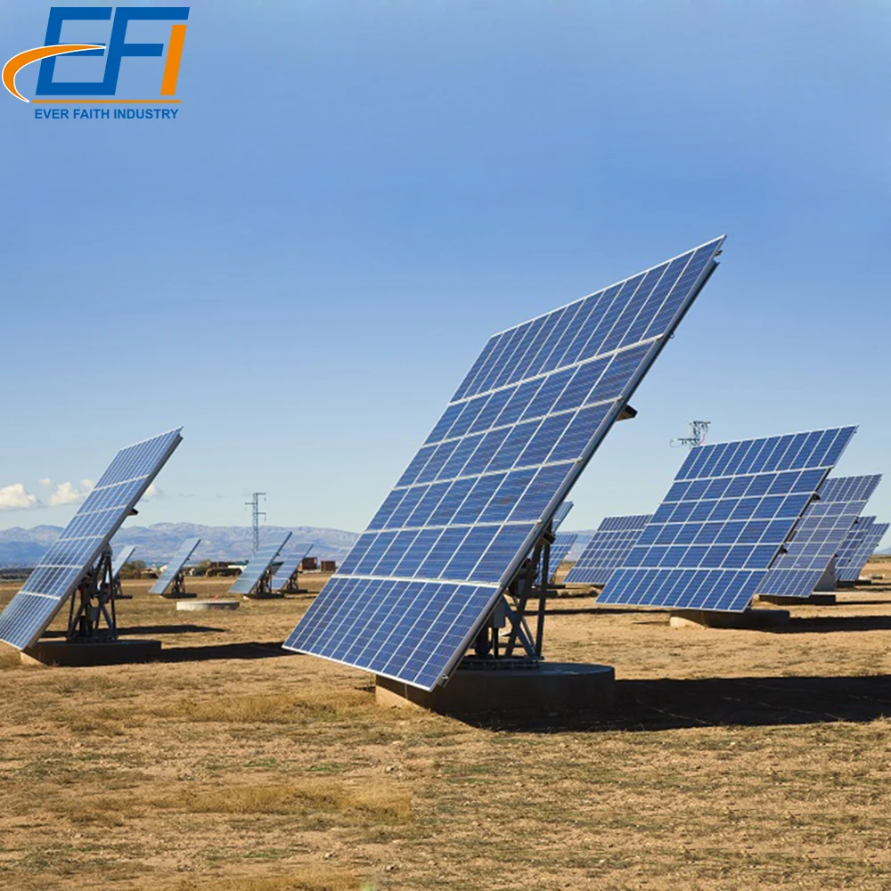 Dual Axis Solar tracker Mounting System Ground Mounted Solar Tracking Kit Ground Solar tracker 2 Axes