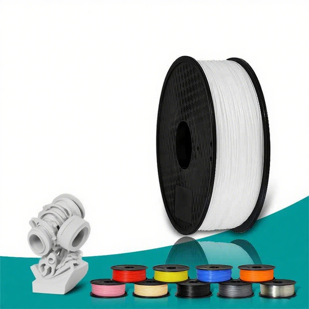 PP Filament ASA ABS PLA PETG PC+ PA 3d Printer Filament White  Filament PP