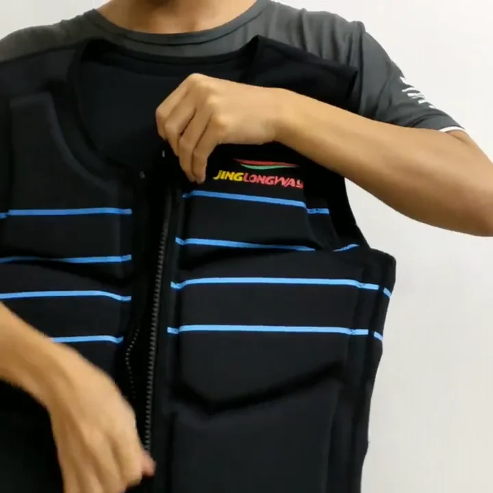 Swimming Adult Life Jacket Vest Near Me Front Zipper Vest Buoyancy