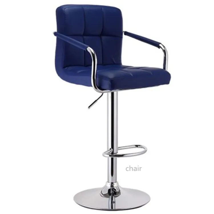 High Quality Swivel Chrome Base bar Chair bar Stool Adjustable