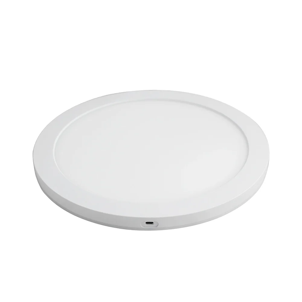 USA Canada ETL/cETL approved round led slim panel light with Juction box/Housing installation indoor home lighting