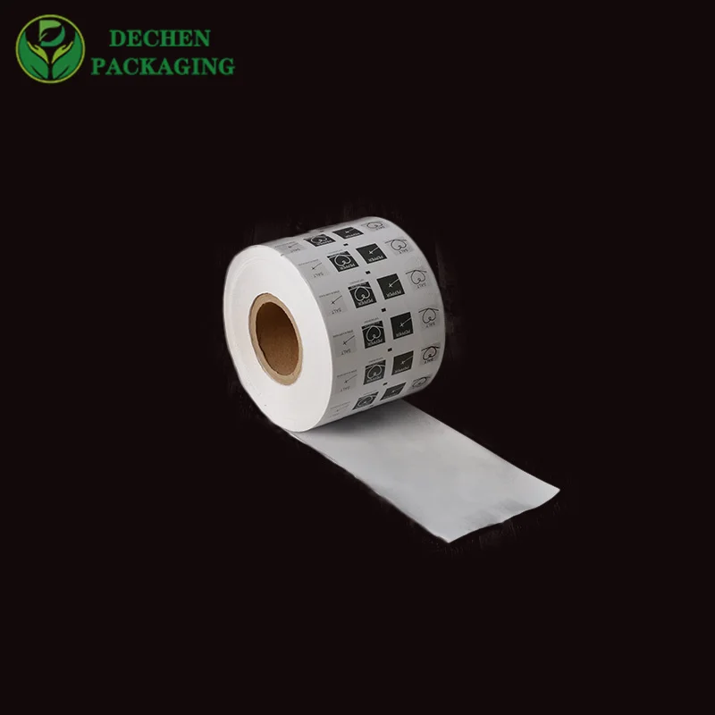 Uncoated Roll China Supplier Pe For Toiletries Poly Coated Sugar Sachet Paper