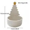 Bougeoir sapin de Noël doré