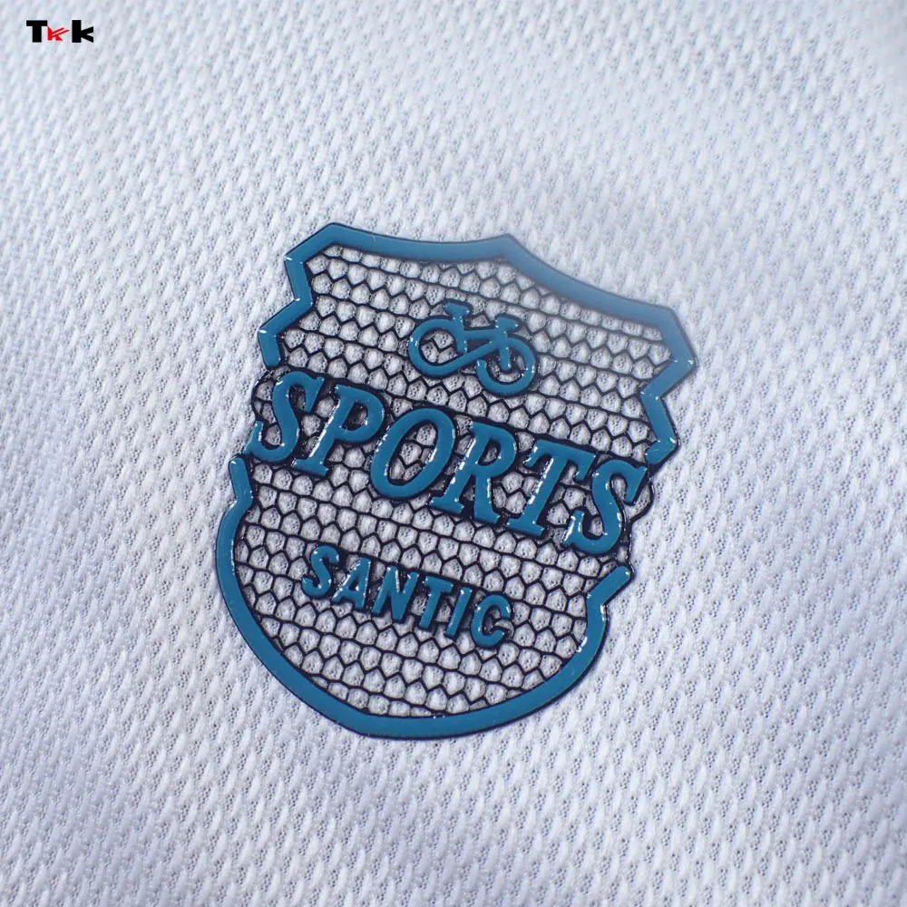 OEM Custom Jerseys Heat Transfer Printing Silicone Patches
