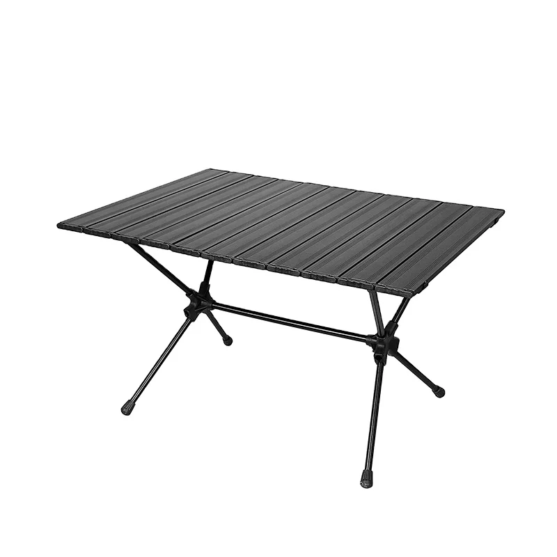 Outdoor Aluminum Folding Table/camping Egg Roll Table Barbecue High Low