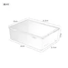 Caja de almacenamiento alta A4 transparente