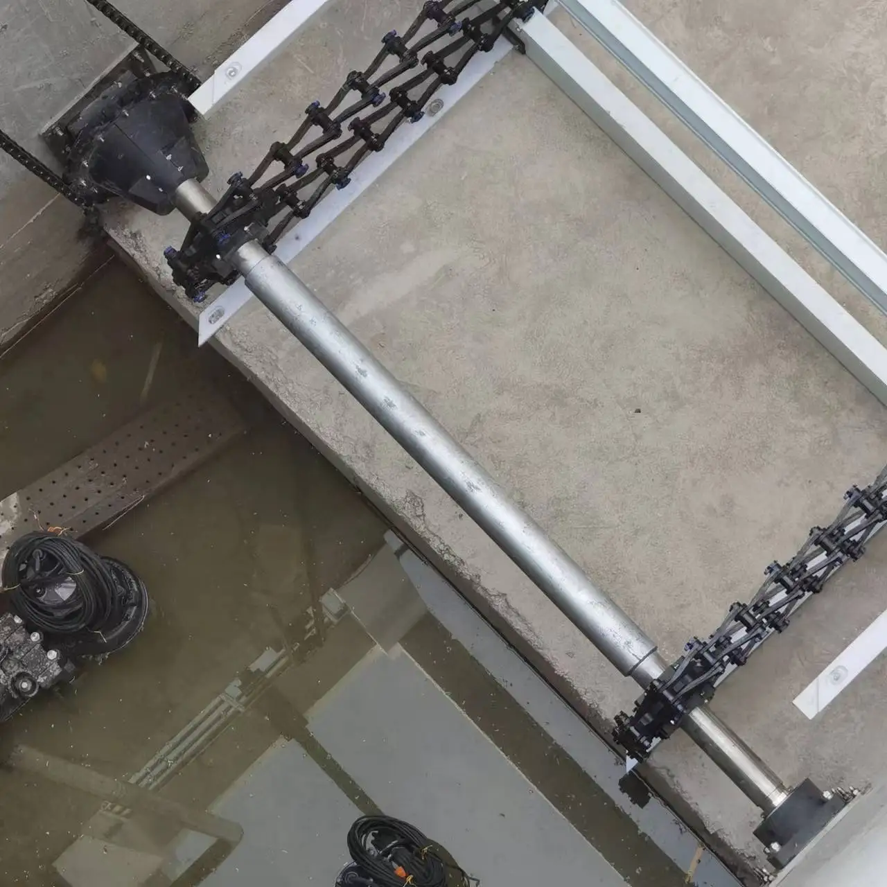 Sedimentation tank Sludge Scraper 152.4mm Non-metallic Chain Scraper
