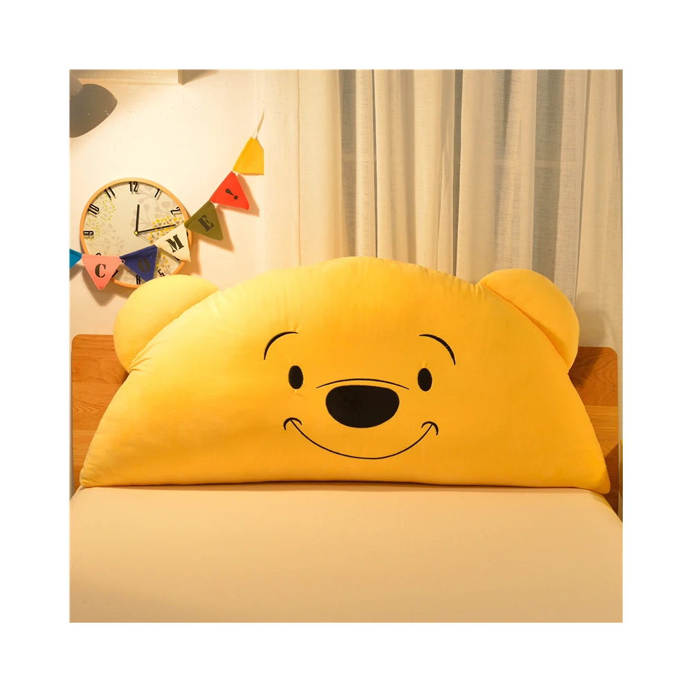 Factory Outlet Body Support Semicircle Washable Polyester Brazing Cartoon Children Pillow Cushion Bed Backrest Pillow