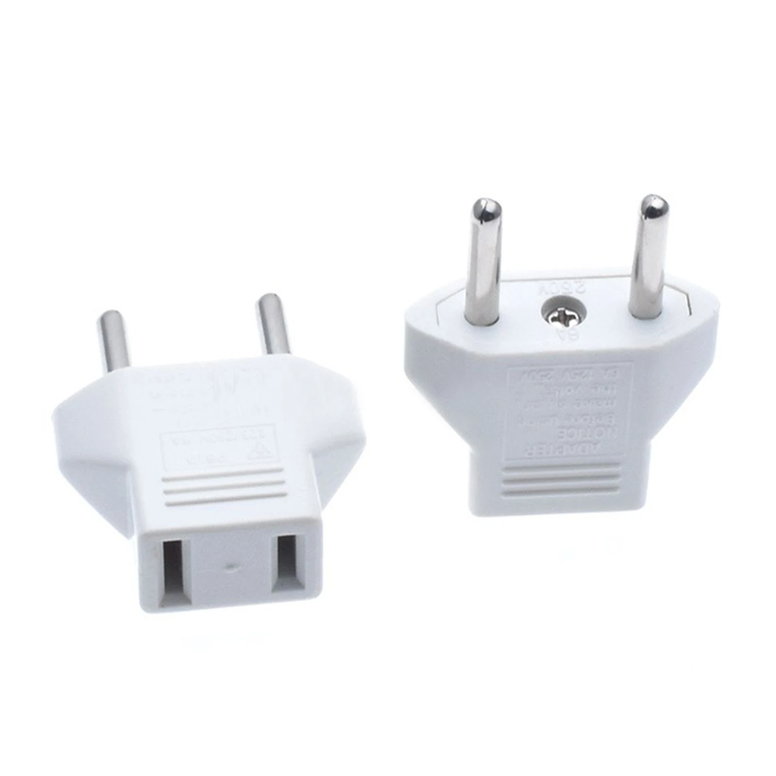 American to European Outlet AC Plug Adapter for Mobile Phone PC Charging US to EU Power Socket