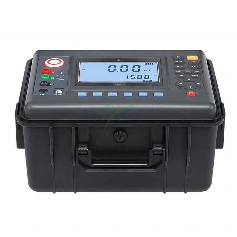 High Performance Electrical Digital 5/10/15kV 50Tohm High Voltage Insulation Resistance Tester/Megohmmeter