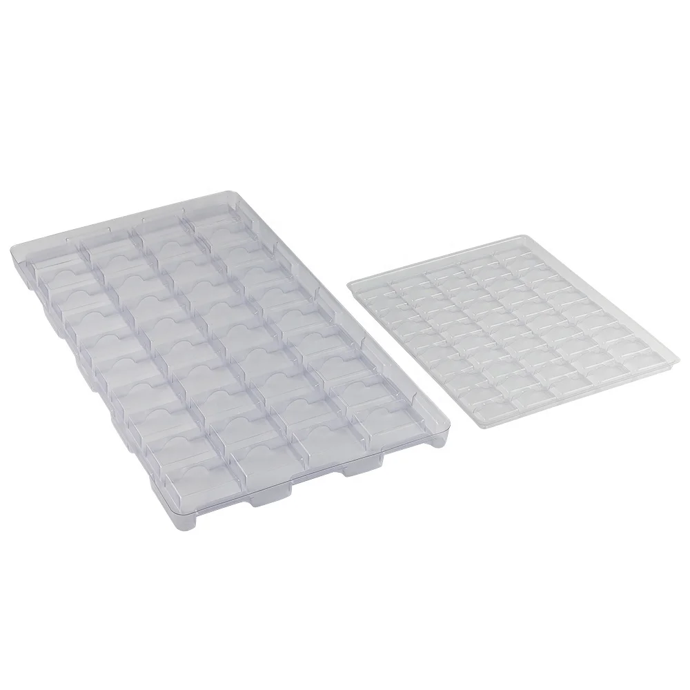 Optical Module Vacuum Formed Clear Blister Plastic Tray