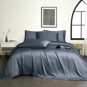 Eco Friendly Luxurious 100% Bamboo Fiber Duvet Cover Set for Hotel Luxury Bedding