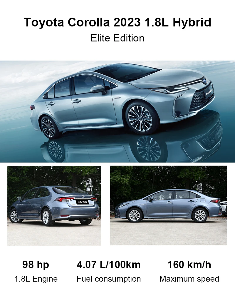 Toyota Corolla 2023 Hybrid New Cars Toyota Corolla 1.8 Hybrid 2023 ...