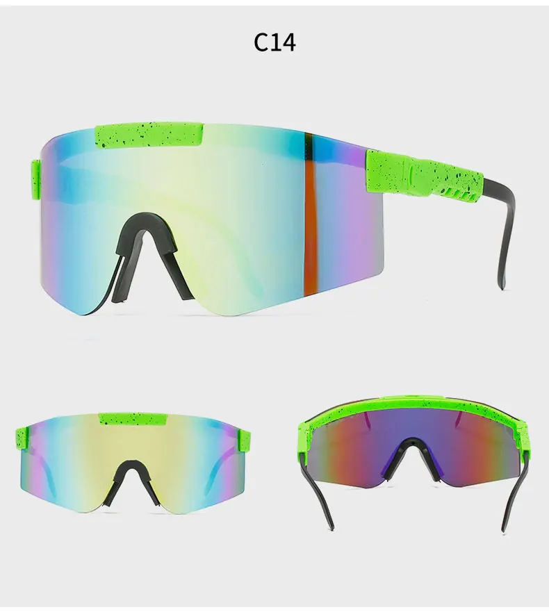 New 25color Pits Viper Colorful Sunglasses For Men And Women Outdoor