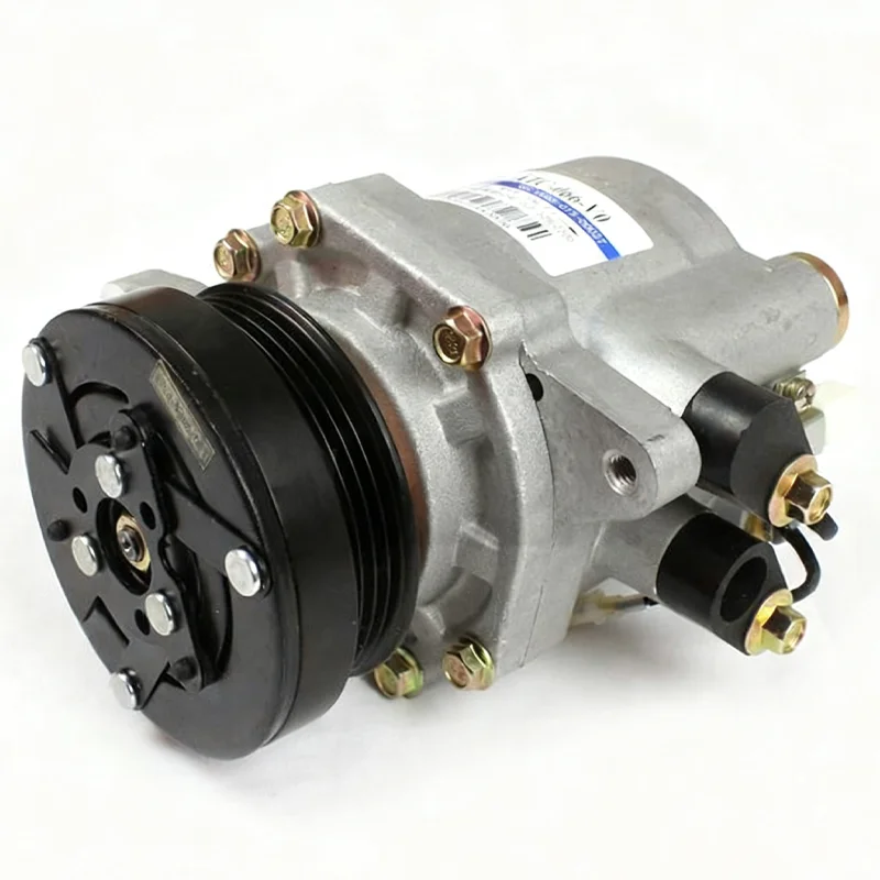 Auto Air Conditioning Scroll Compressor New Chery Original Parts DC12V/24V OE S11-8104010 12 Month Warranty for QQ 3/6/A1/X1/M1