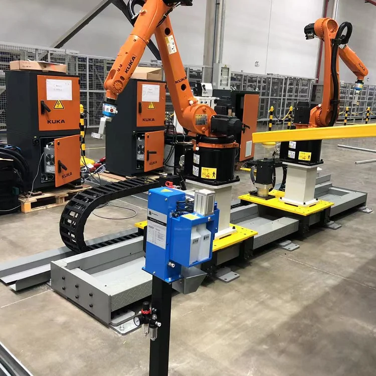 Robot Guide Rails With 500KG Payload and 2000MM Reach As Linear Guide Rail for CNC Machine and 6 Aixs Industrial Robot