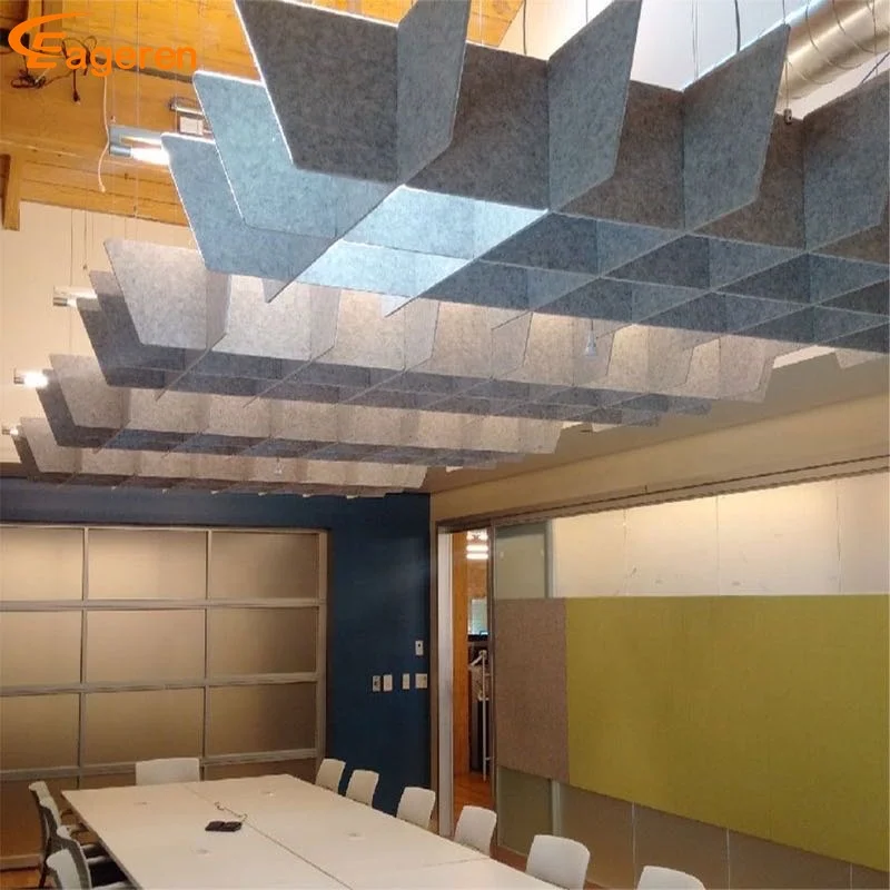 Sound Absorbing PET 4x8 Acoustic Ceiling Panels