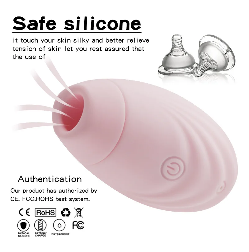 New Vibrator Shell Shape Vibration Clit Sucker Oral Licking Blow Job Clitoris Stimulator Nipple Sucking Adult Sex Toy for Women%