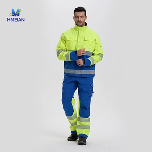 Customizable Flame Resistant Mechanic Work Uniforms Uniform for Electrical Works Technicians Work Wear Uniforms Workwear