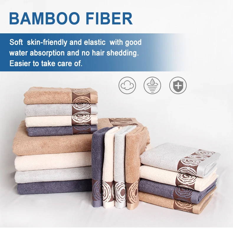 Wholesale Organic Ecofriendly Antibacterial Face Towels Made From Pure