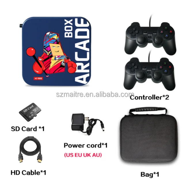 Android Tv Game Box Classic Game Player 400 in 1 Sup Hand Held Tv Console Retro Arcade Mini Fc Arcade Games