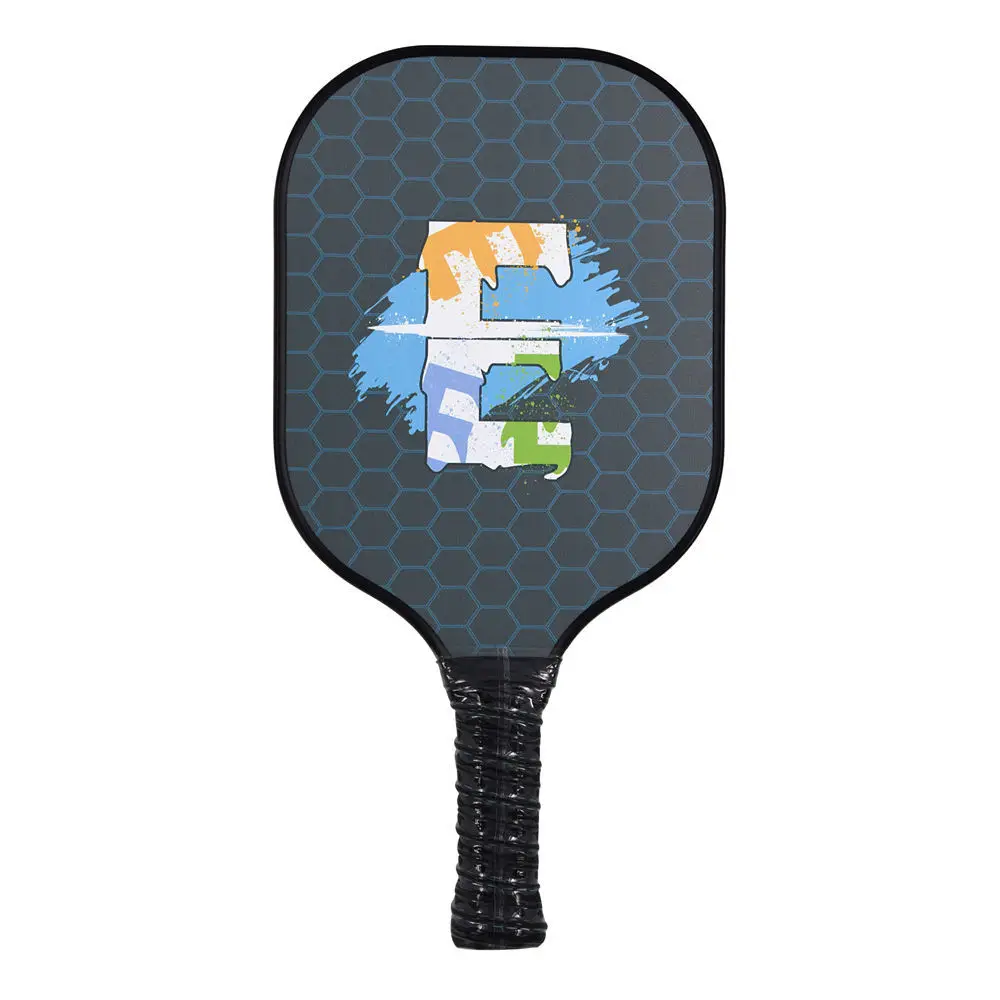 New Fashion Professional Pp Honeycomb Diamond Grain Carbon Fiber Pickleball Paddle Racket With Good Control