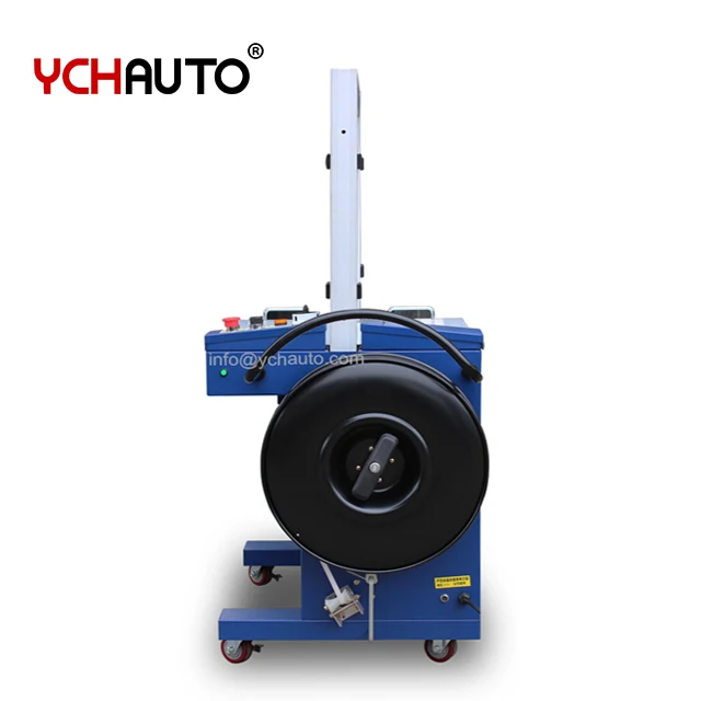 Fully Automatic Strapping Machine With CE Certification Wrapping Packing Box Auto With Tunnels Heat Cutting PP Band