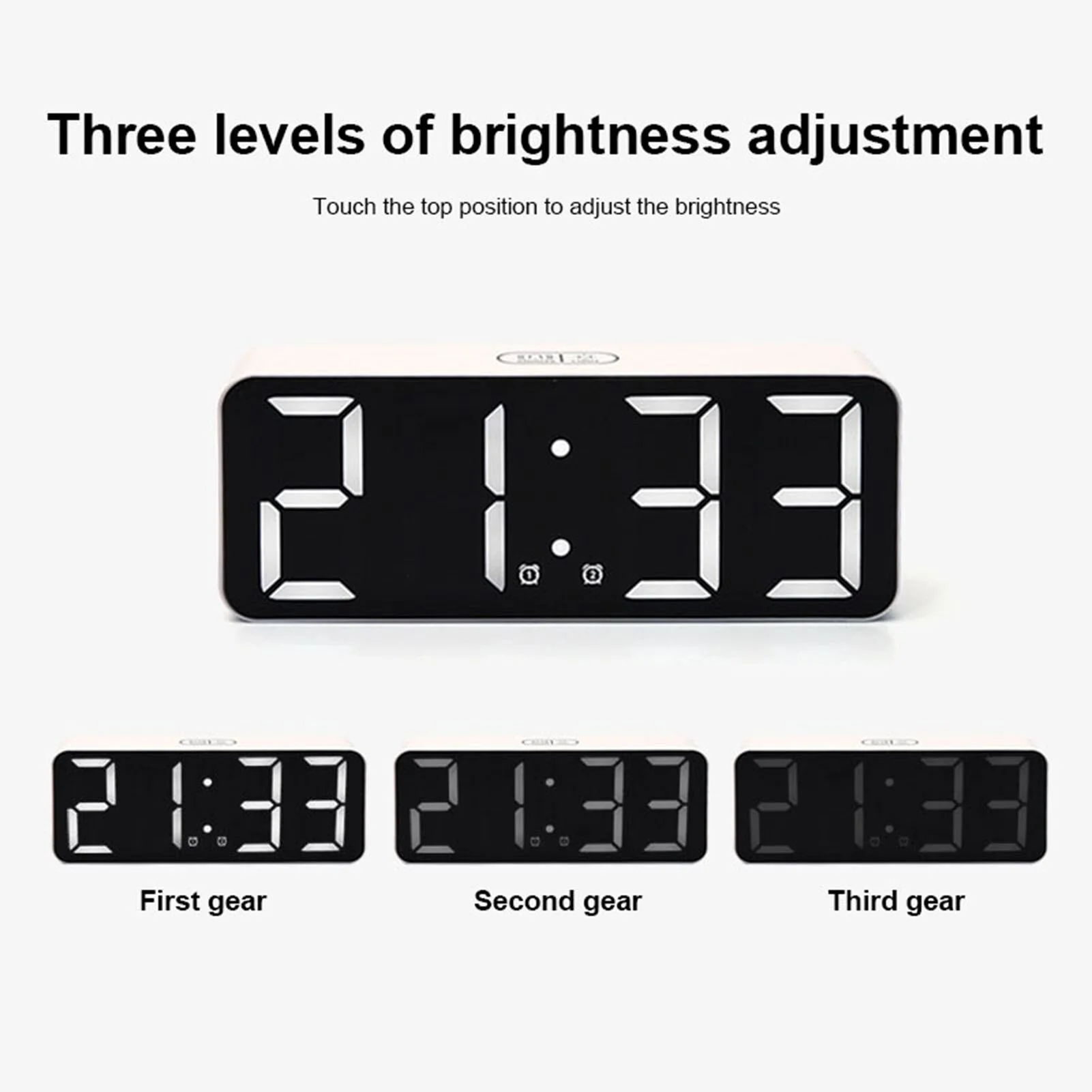 Hot Sale Wall Decoration with Clock and Led Light Smart Table Clocks Led Wall Clock