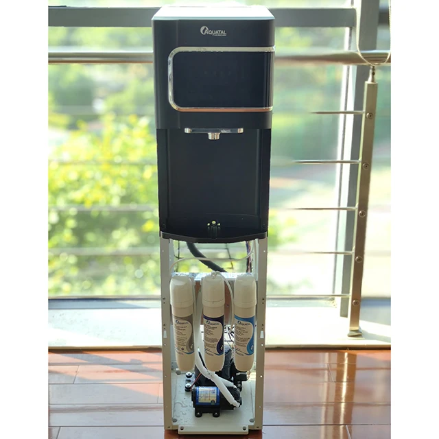 High Quality Electric Manual Stand-Stand Bottleless Water Cooler Big Fridge Hot Cold Water Dispenser Household Use Plastic