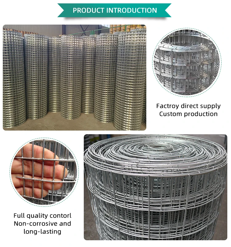 10 Gauge 5ft 6ft Carbon Steel Welded Wire Fencing Pvc Coated Green Hot Dipped Galvanised 9471