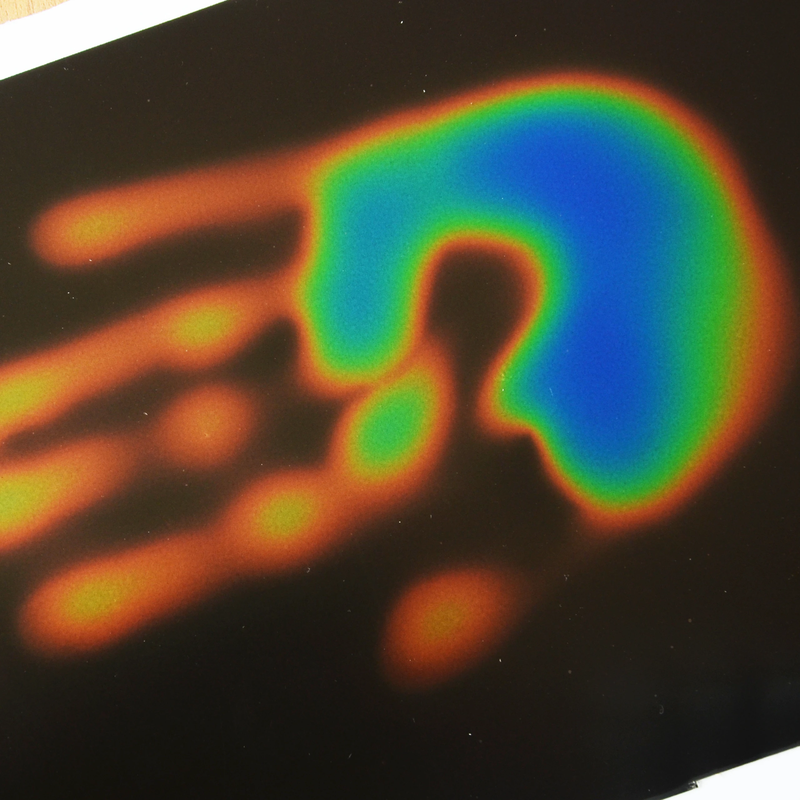 Custom Shape 25 Celsius Color Change Liquid Crystal Sheet