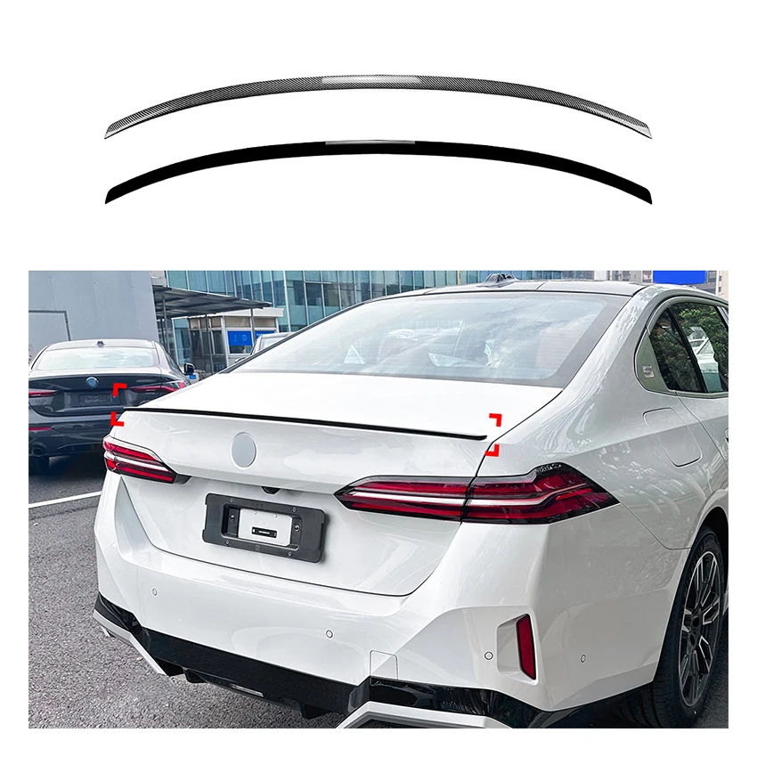 ABS fiber Body Kit Boot Spoiler For BMW I5 G60 525i 530i 2024+ gloss ...